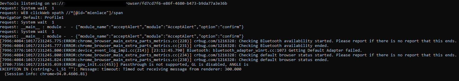 Pop Up Chrome - Rocketbot Forum