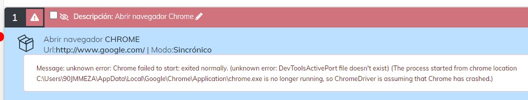 DevToolsActivePort no existe - Rocketbot Forum